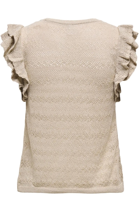 Only onlaga sl glitter o-neck top knt